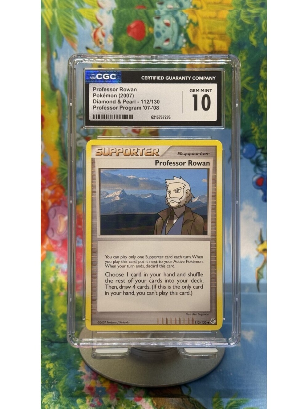 Professor Rowan Diamond & Pearl 112/130 2007 POP12! CGC 10